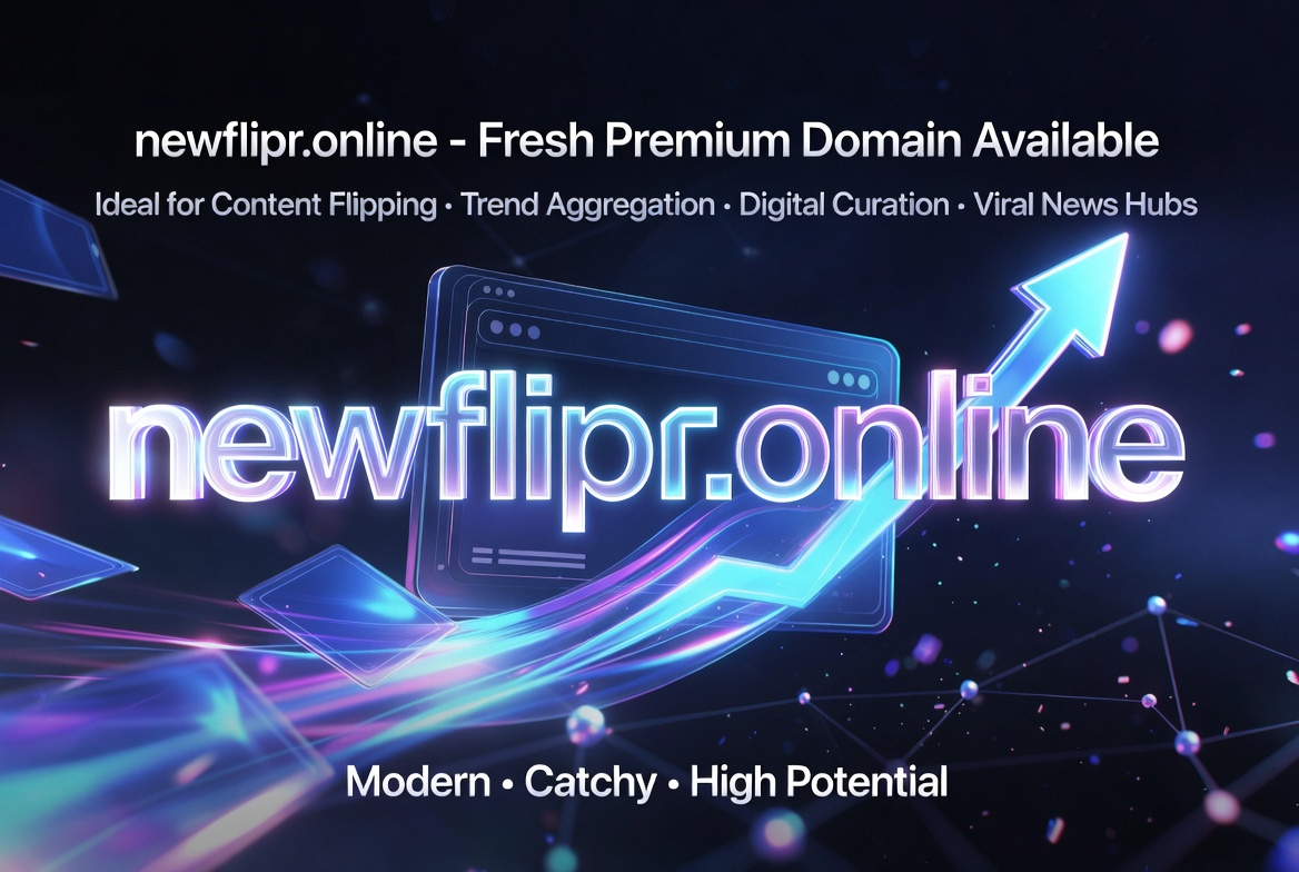newflipr.online - Premium Domain AvailableIdeal for Content Flipping • Trend Aggregation • Vir...jpg