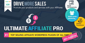 Ultimate affiliate pro wordpress plugin