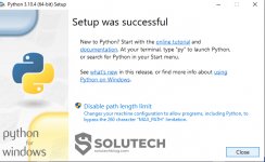 Install python step 3