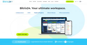Bitrix24 voip homepage