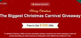 Screenshot 2022 12 09 at 19 31 42 AOMEI Biggest Christmas Carnival Giveaway