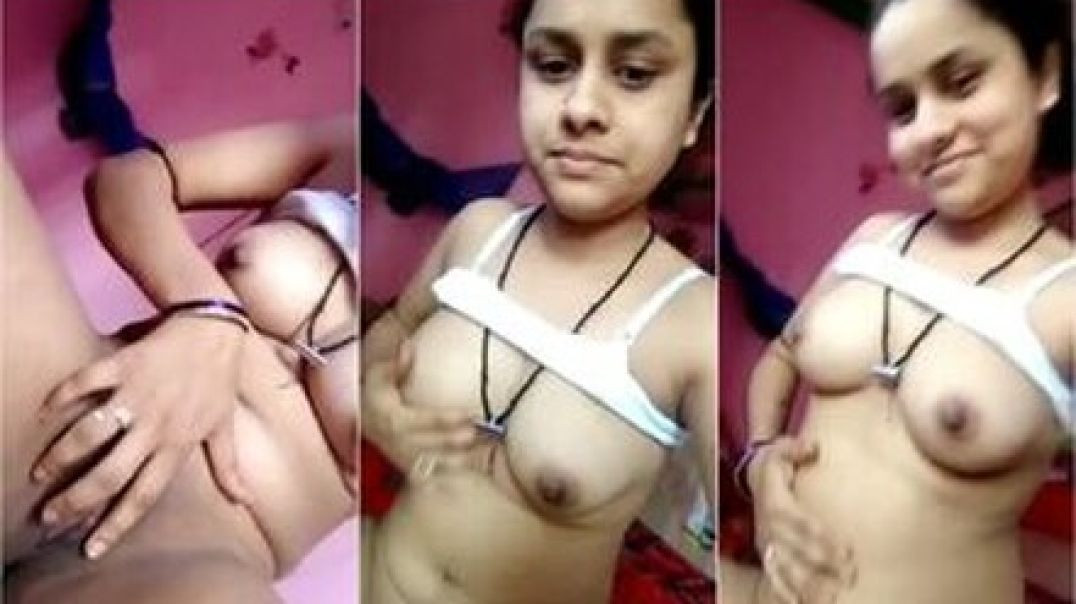 Young cute girl shaved pussy spreading